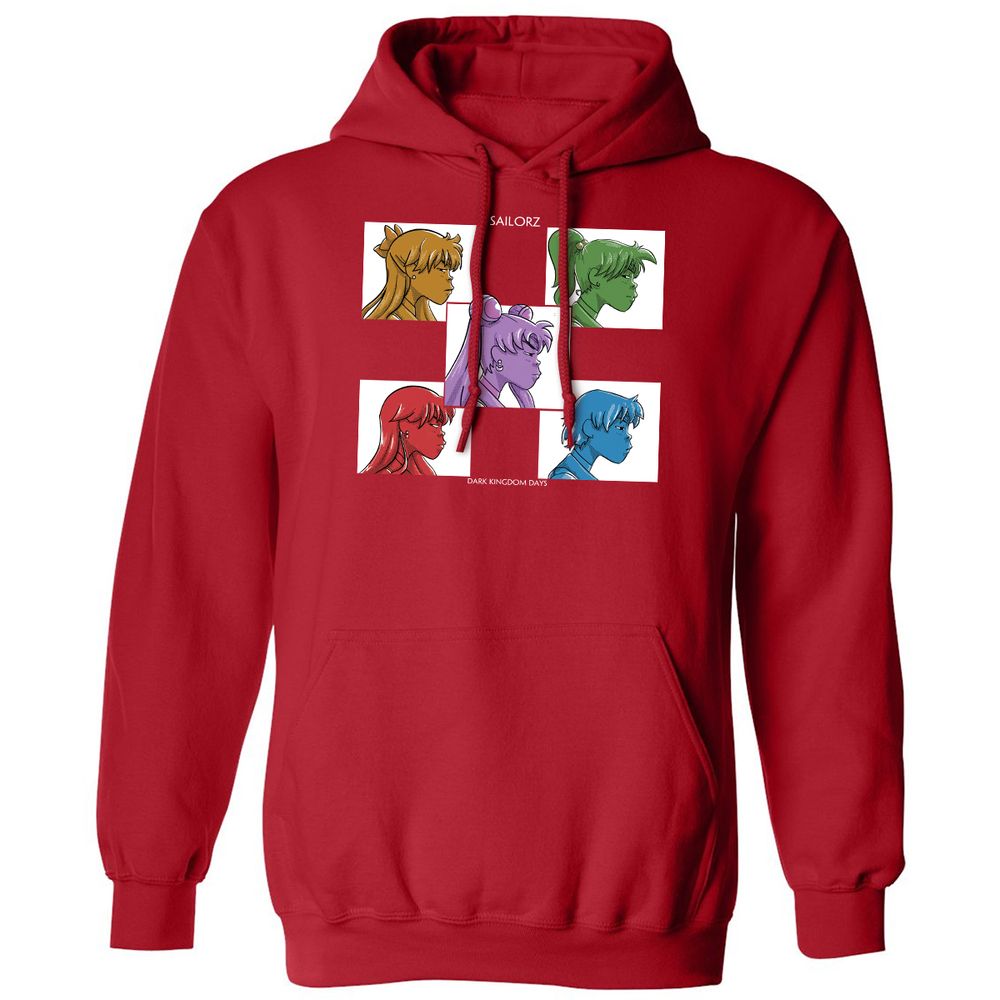Classic Unisex Hoodie - EAG61TDP - Red - 5