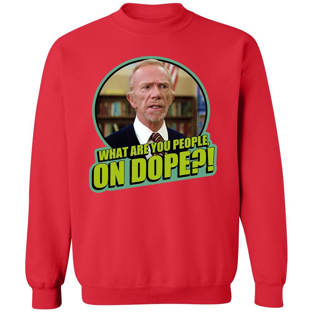 Classic Unisex Sweatshirt - KLJHC6ML - Red - 5