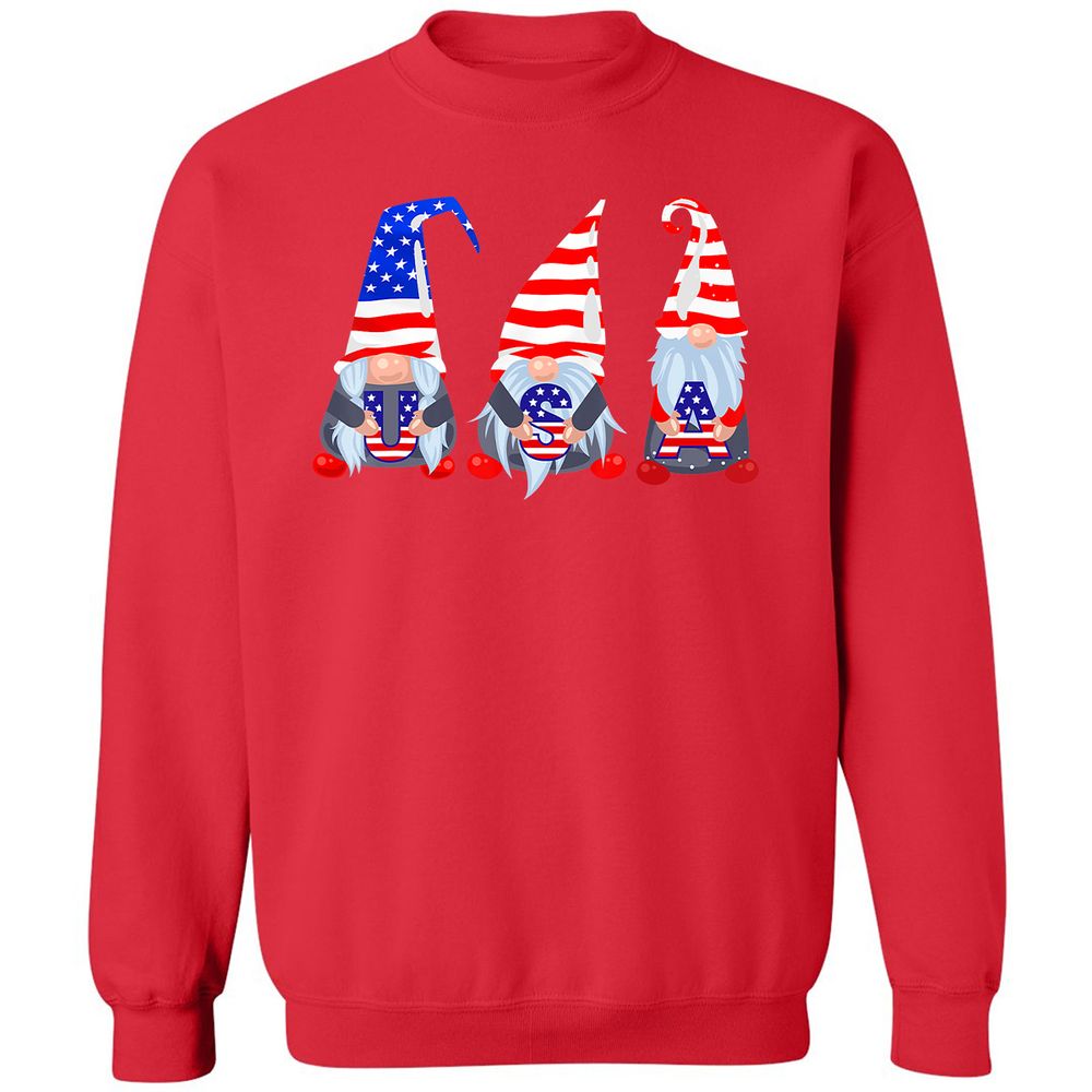 Classic Unisex Sweatshirt - 2VFRGP6G - Red - 5
