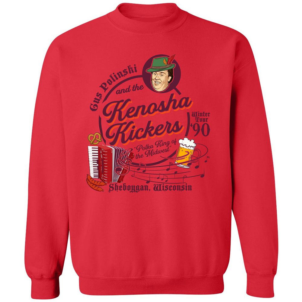 Classic Unisex Sweatshirt - PG3WTU1H - Red - 5
