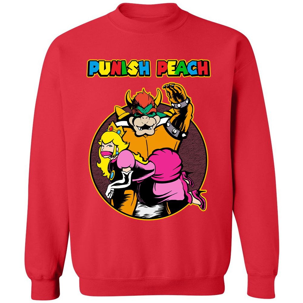 Classic Unisex Sweatshirt - X7H74AJG - Red - 5