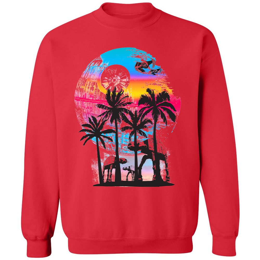 Classic Unisex Sweatshirt - 8E1ZUKLK - Red - 5