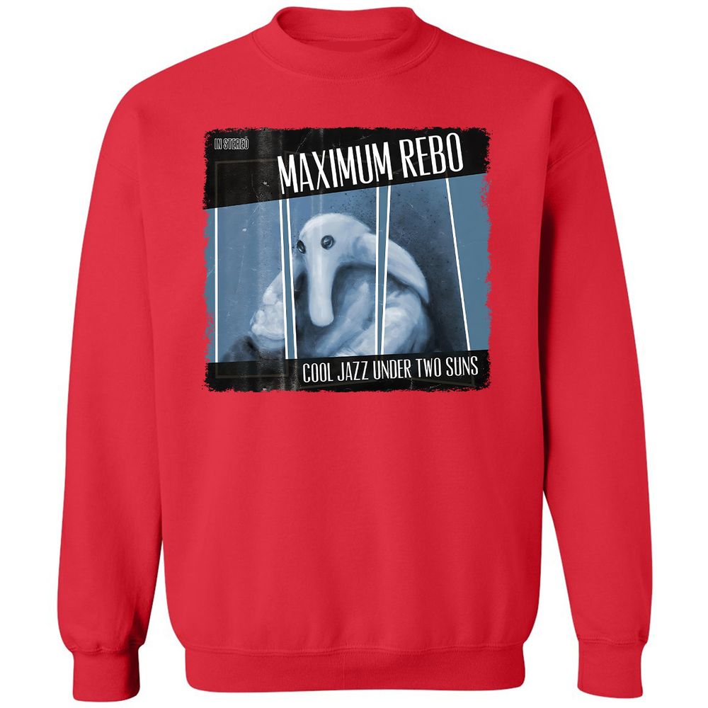 Classic Unisex Sweatshirt - TWAK7DXD - Red - 5