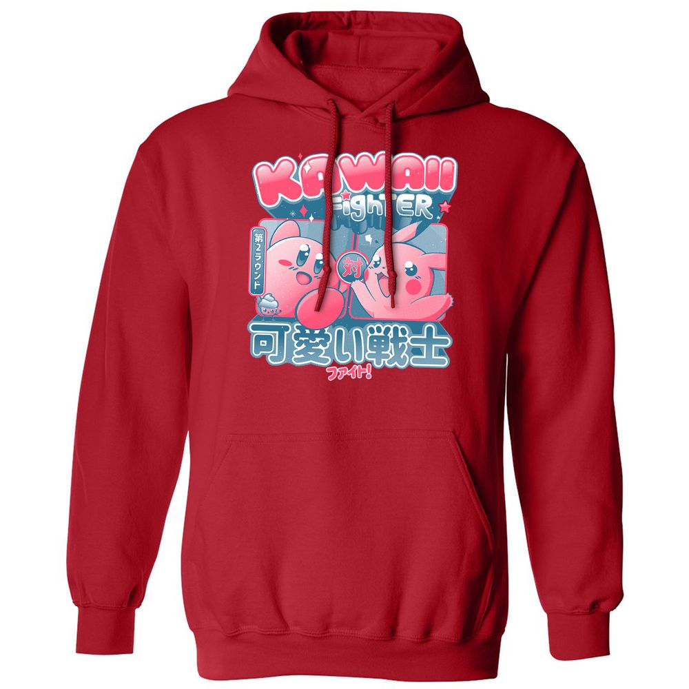 Classic Unisex Hoodie - 11H2USJJ - Red - 5