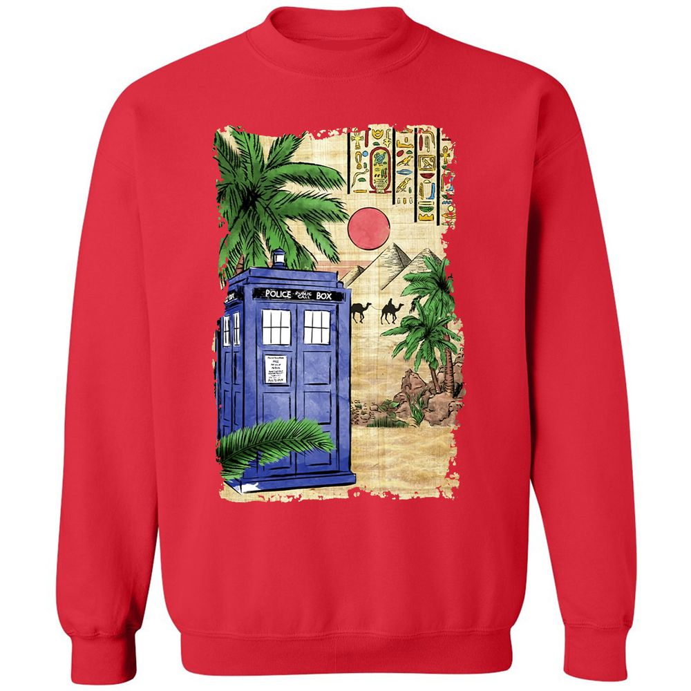 Classic Unisex Sweatshirt - M82QWPKY - Red - 5