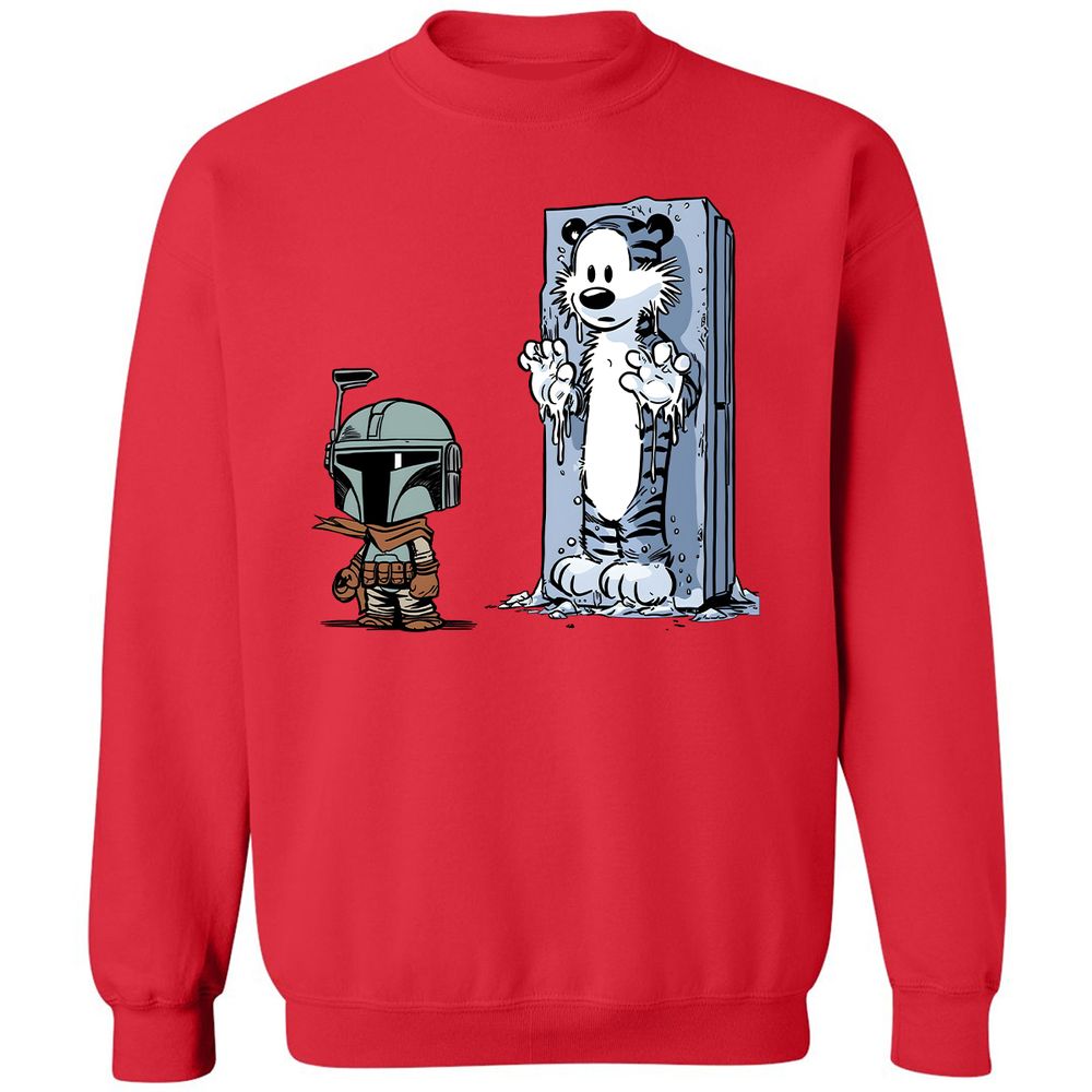 Classic Unisex Sweatshirt - DG7GYVUD - Red - 5