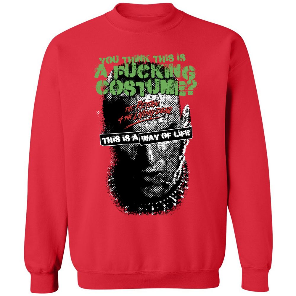 Classic Unisex Sweatshirt - 9PYTQNM9 - Red - 5