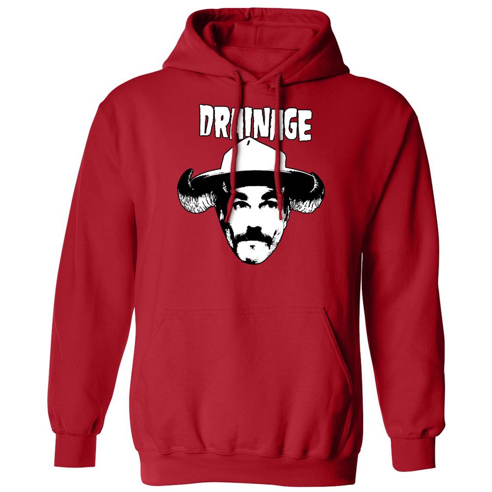 Classic Unisex Hoodie - Q34SXEXF - Red - 5