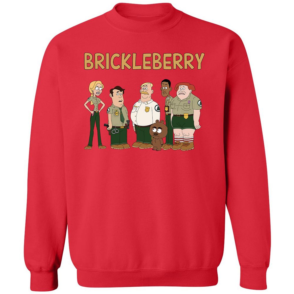 Classic Unisex Sweatshirt - HMWV8PYQ - Red - 5