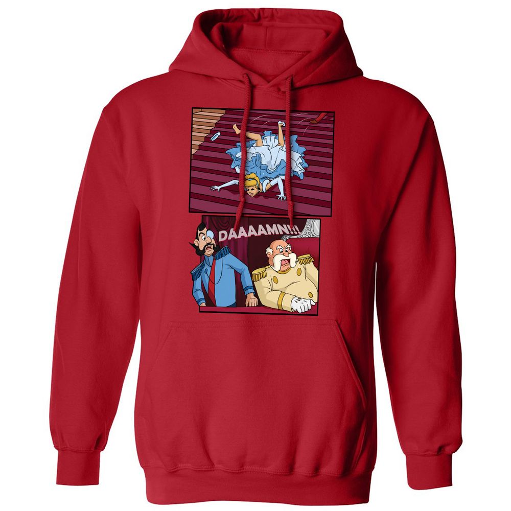 Classic Unisex Hoodie - GBRBV56L - Red - 5