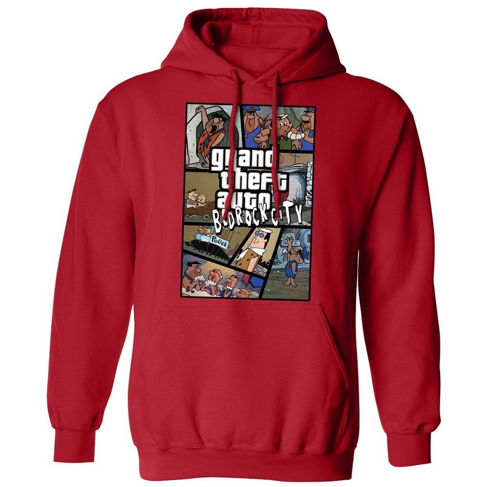 Classic Unisex Hoodie - H46UT2WC - Red - 5