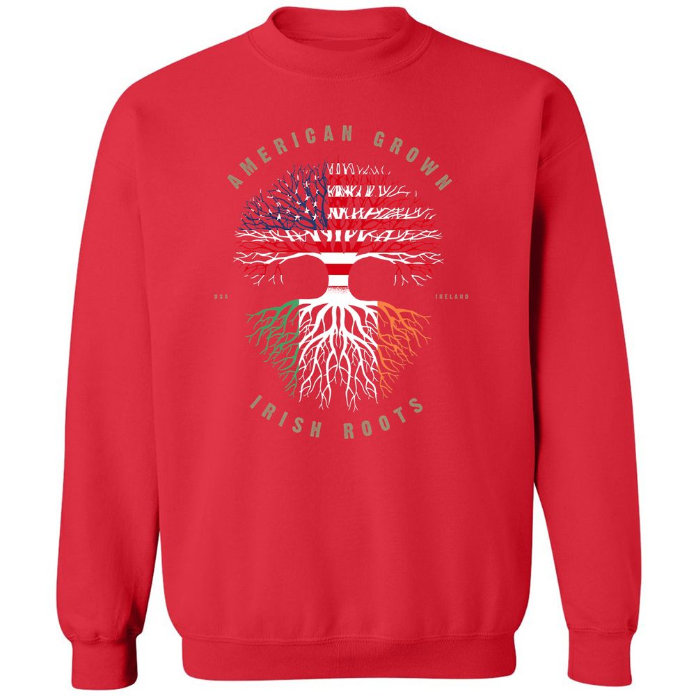 Classic Unisex Sweatshirt - 5XST6D1G - Red - 5