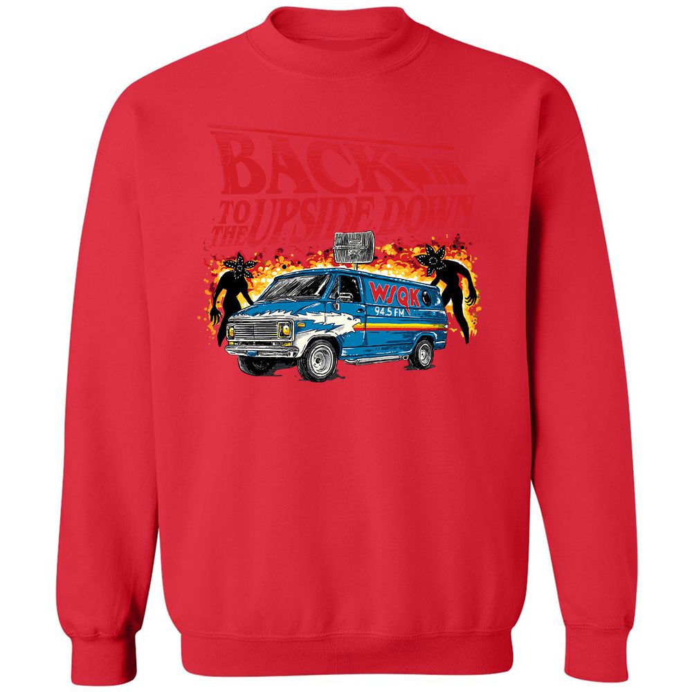 Classic Unisex Sweatshirt - ZKMMPM8T - Red - 5