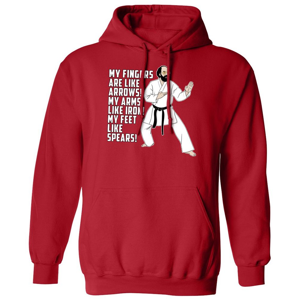 Classic Unisex Hoodie - EPA1JWLK - Red - 5