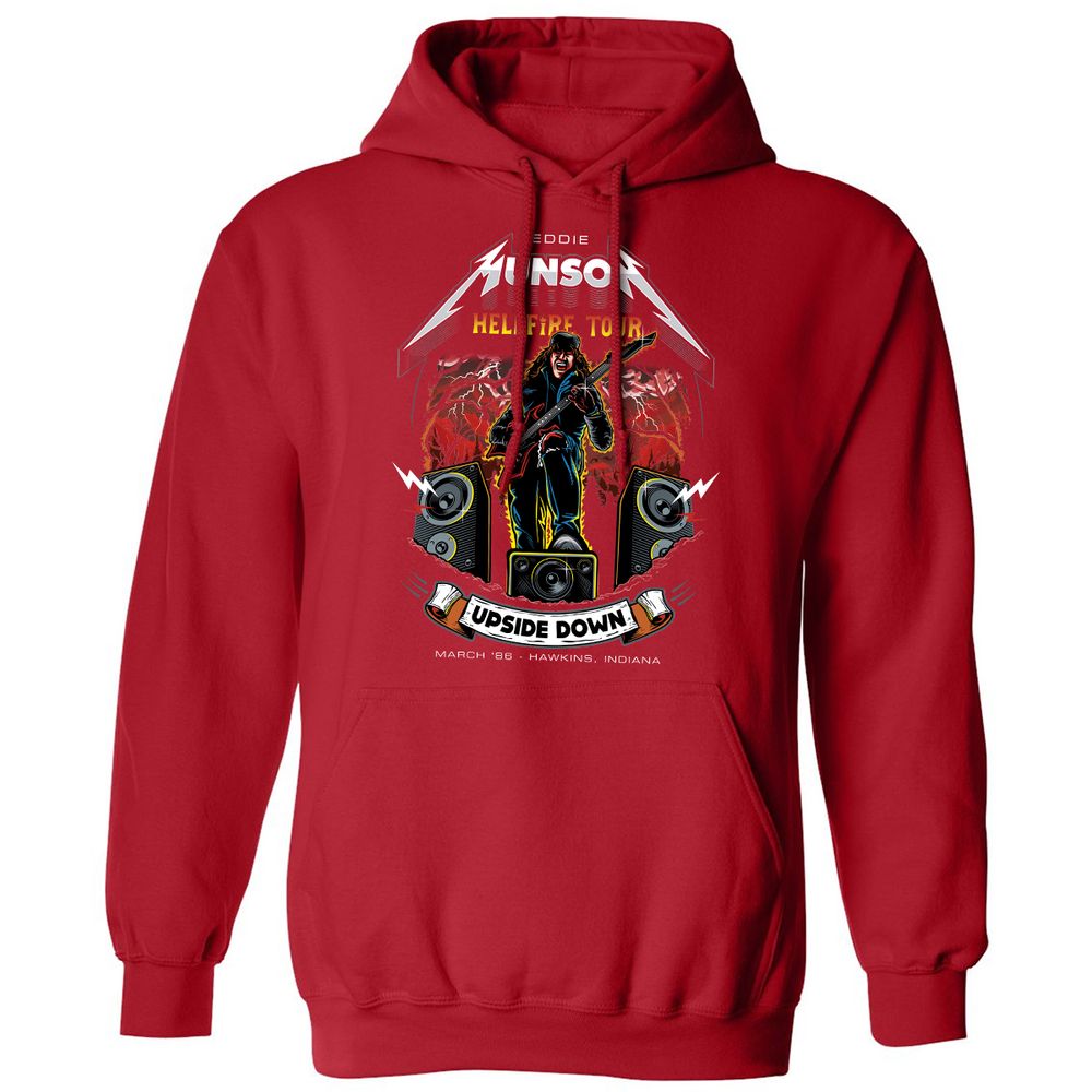 Classic Unisex Hoodie - 25XVZ43P - Red - 5