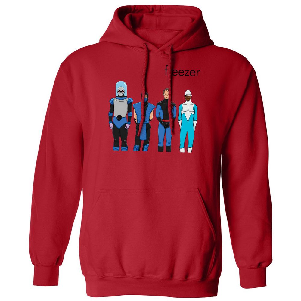Classic Unisex Hoodie - 4LTVWQ62 - Red - 5