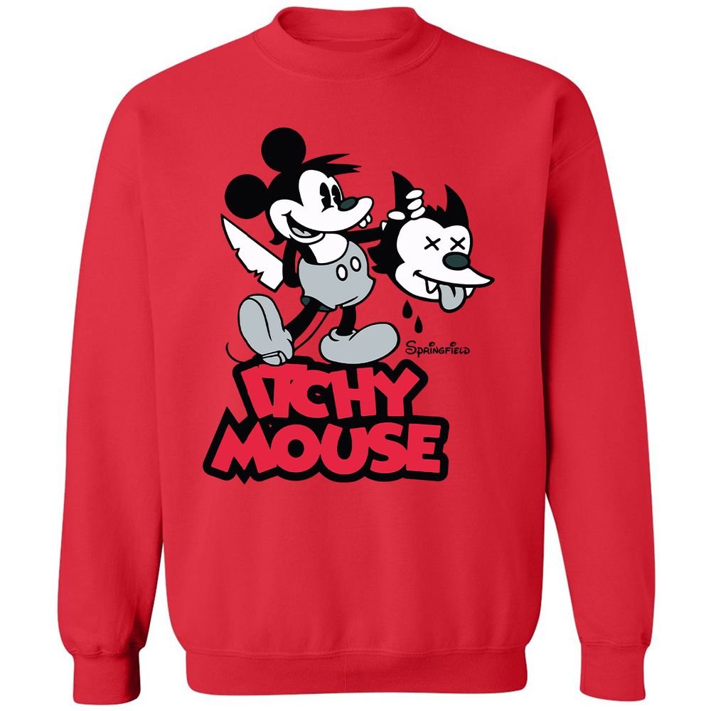 Classic Unisex Sweatshirt - QYUEKQC8 - Red - 5