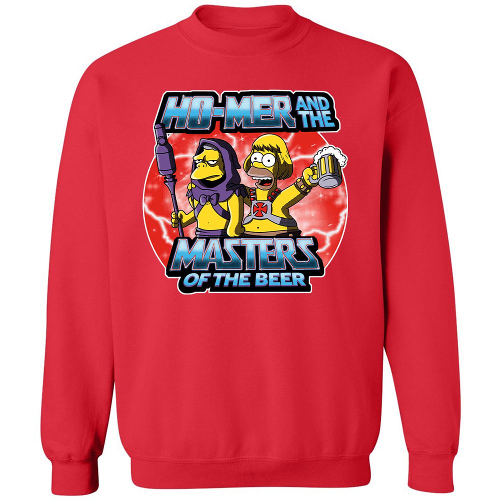 Classic Unisex Sweatshirt - EVAXZCAP - Red - 5