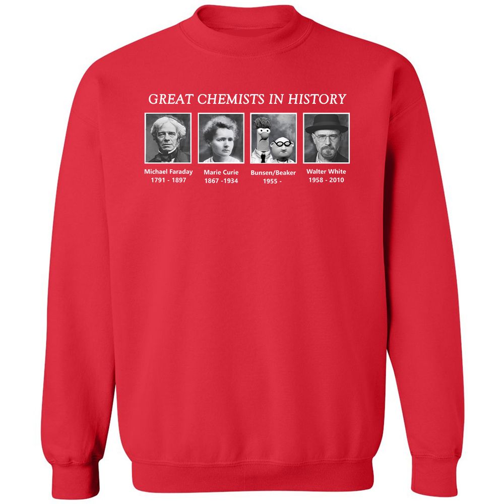 Classic Unisex Sweatshirt - YYYWMR5D - Red - 5