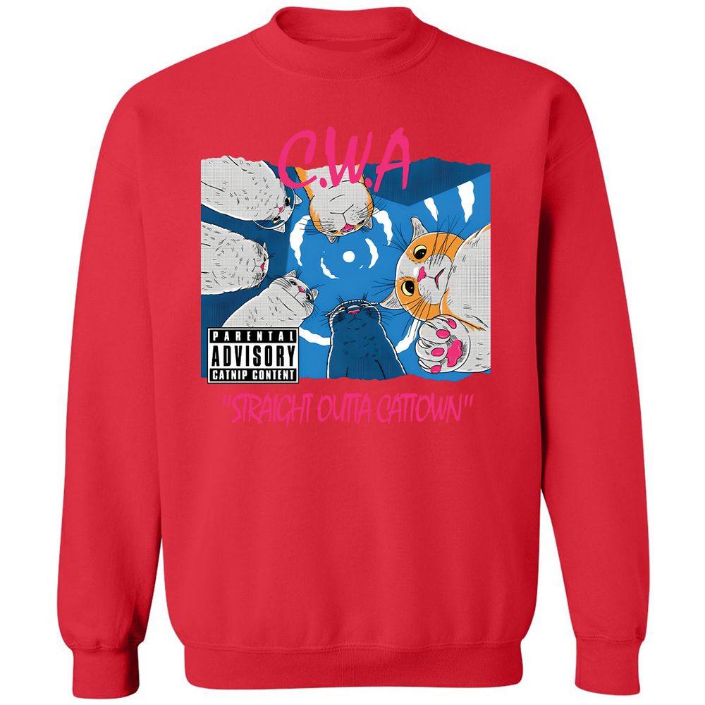 Classic Unisex Sweatshirt - XLM9YEEL - Red - 5