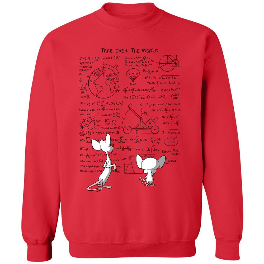 Classic Unisex Sweatshirt - NP1YC2ET - Red - 5