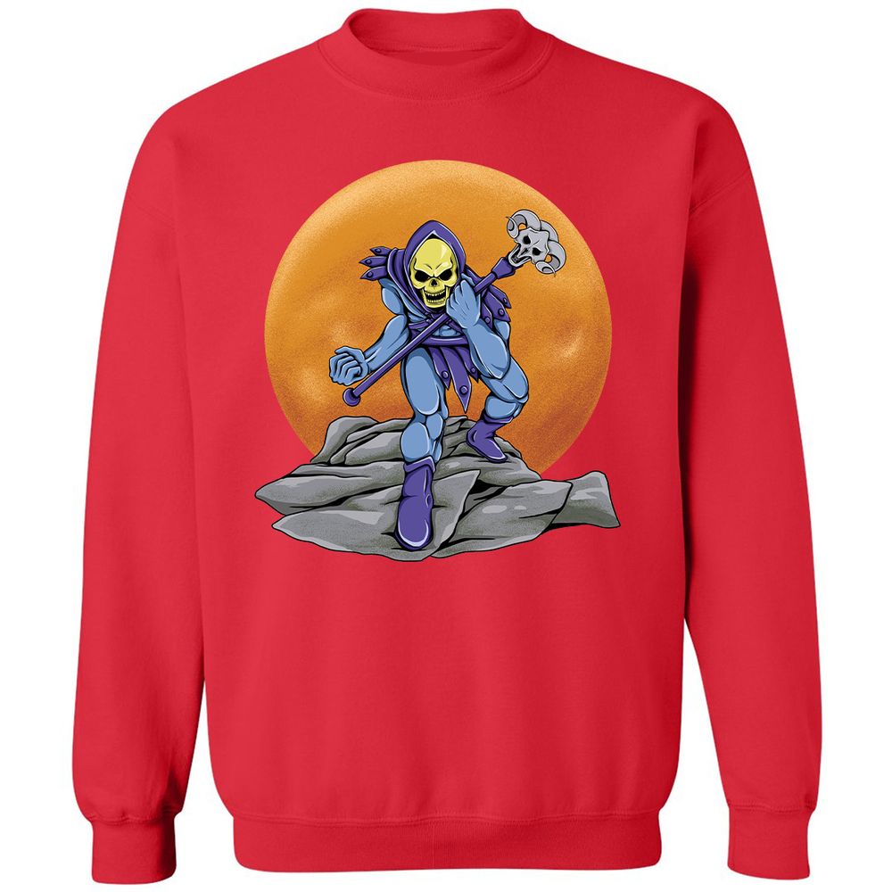Classic Unisex Sweatshirt - HTQZD7BA - Red - 5