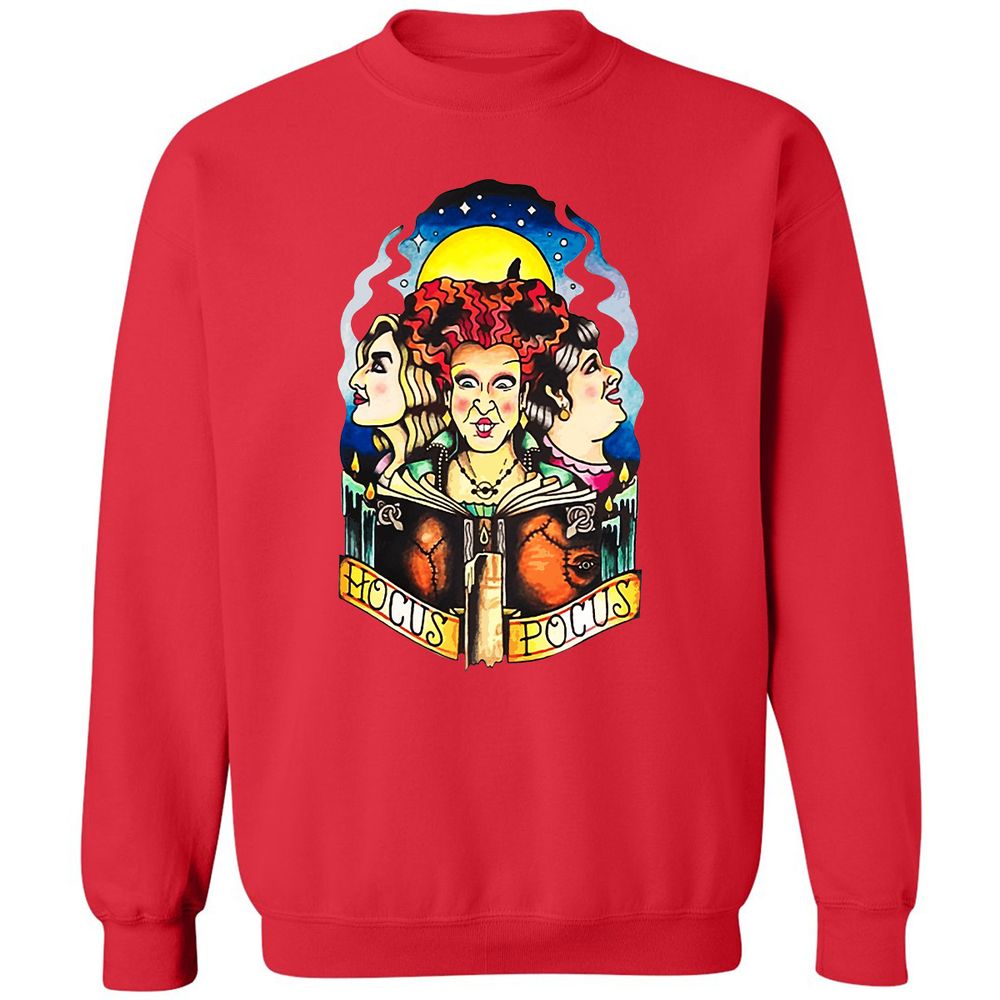 Classic Unisex Sweatshirt - PJ7FM1VH - Red - 5