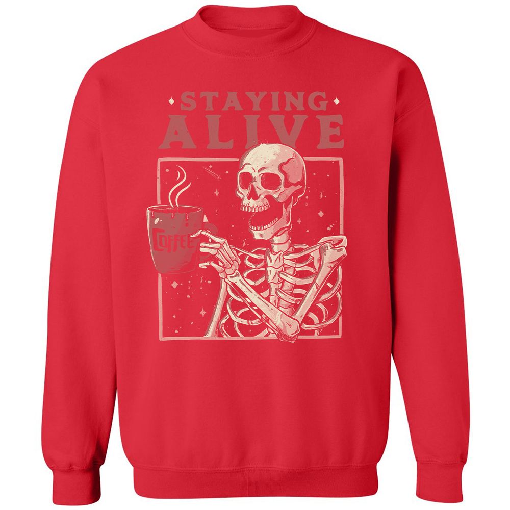 Classic Unisex Sweatshirt - 9QCSUPGN - Red - 5
