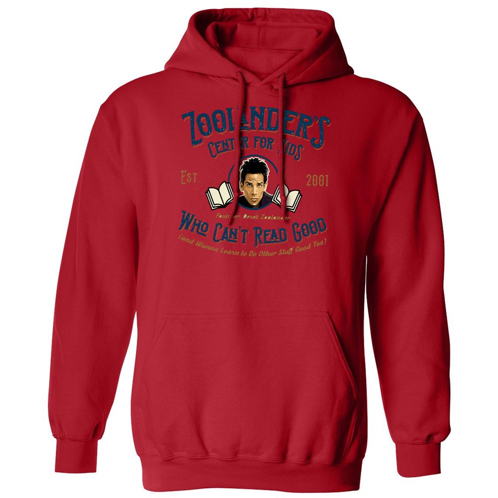 Classic Unisex Hoodie - Q5M2TVYD - Red - 5