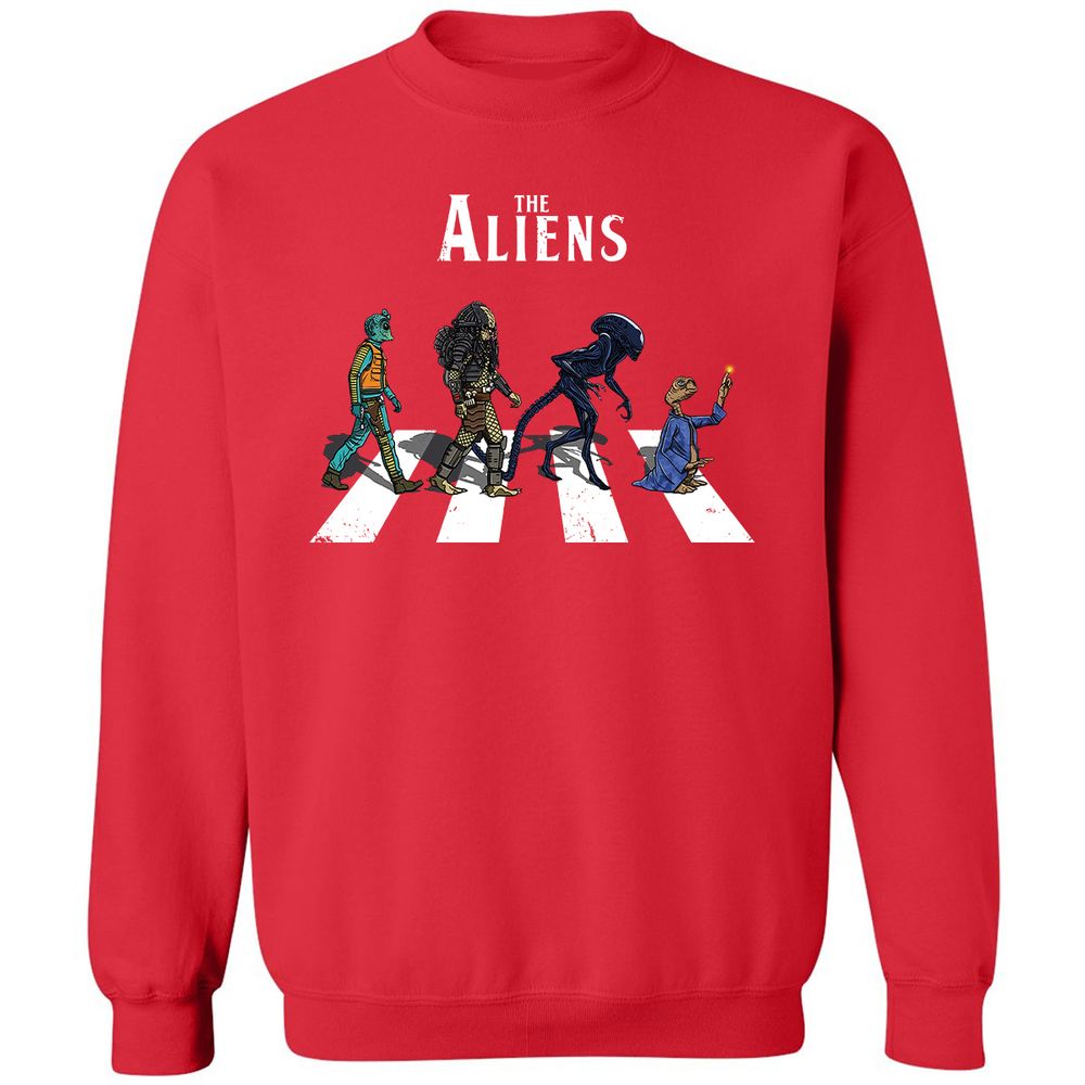 Classic Unisex Sweatshirt - 42YV43GR - Red - 5