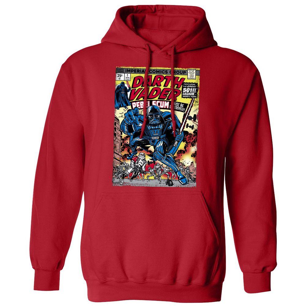 Classic Unisex Hoodie - 2HT2W6V6 - Red - 5