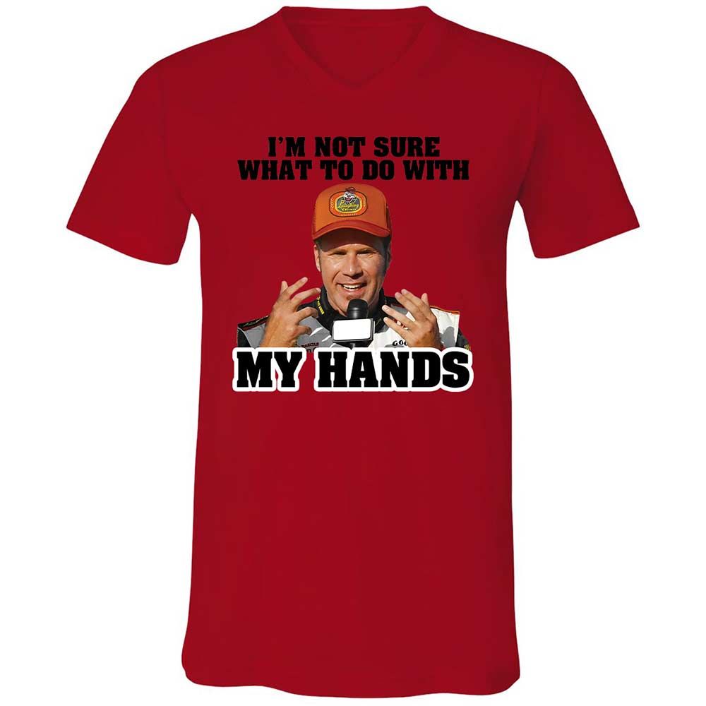 I'm Not Sure What To Do With My Hands - Red - 5