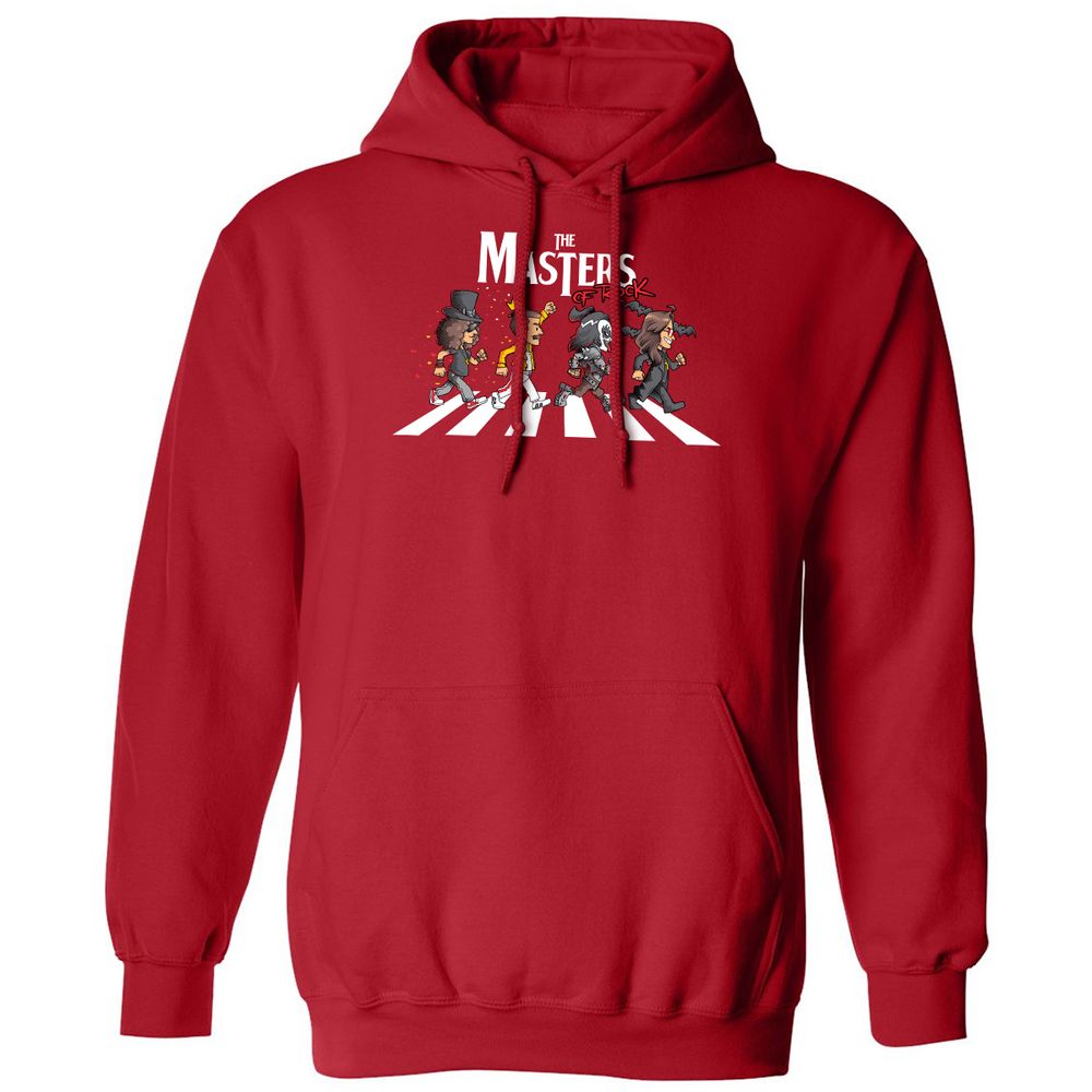 Classic Unisex Hoodie - VJLJ5AXX - Red - 5