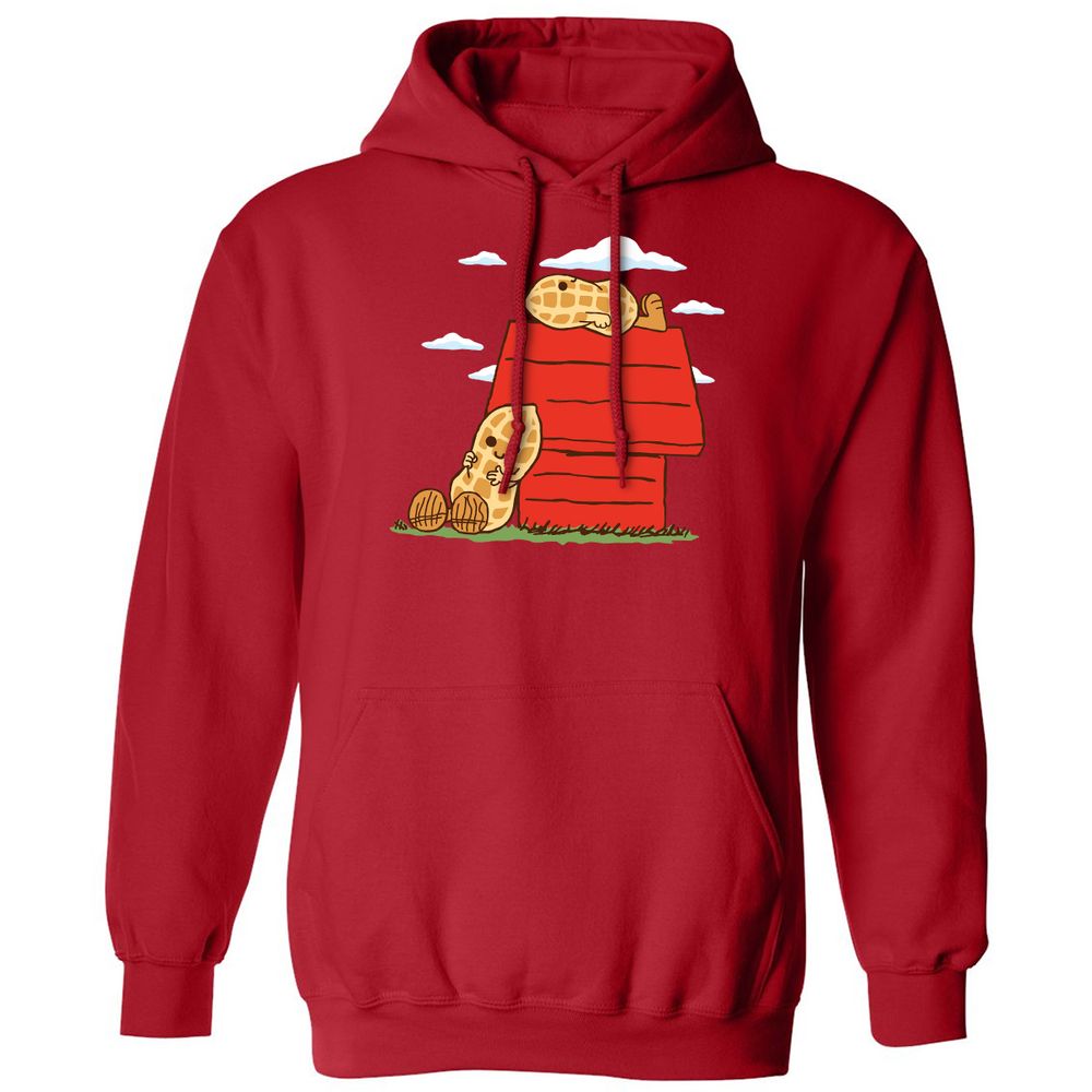 Classic Unisex Hoodie - 6TNY8CQH - Red - 5