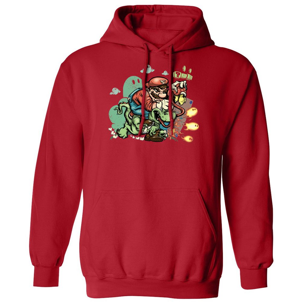Classic Unisex Hoodie - FJN87EBQ - Red - 5