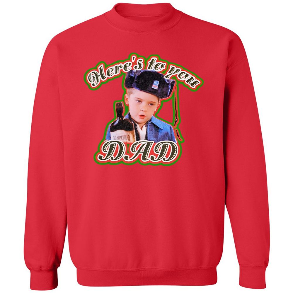 Classic Unisex Sweatshirt - WV9FT4WT - Red - 5