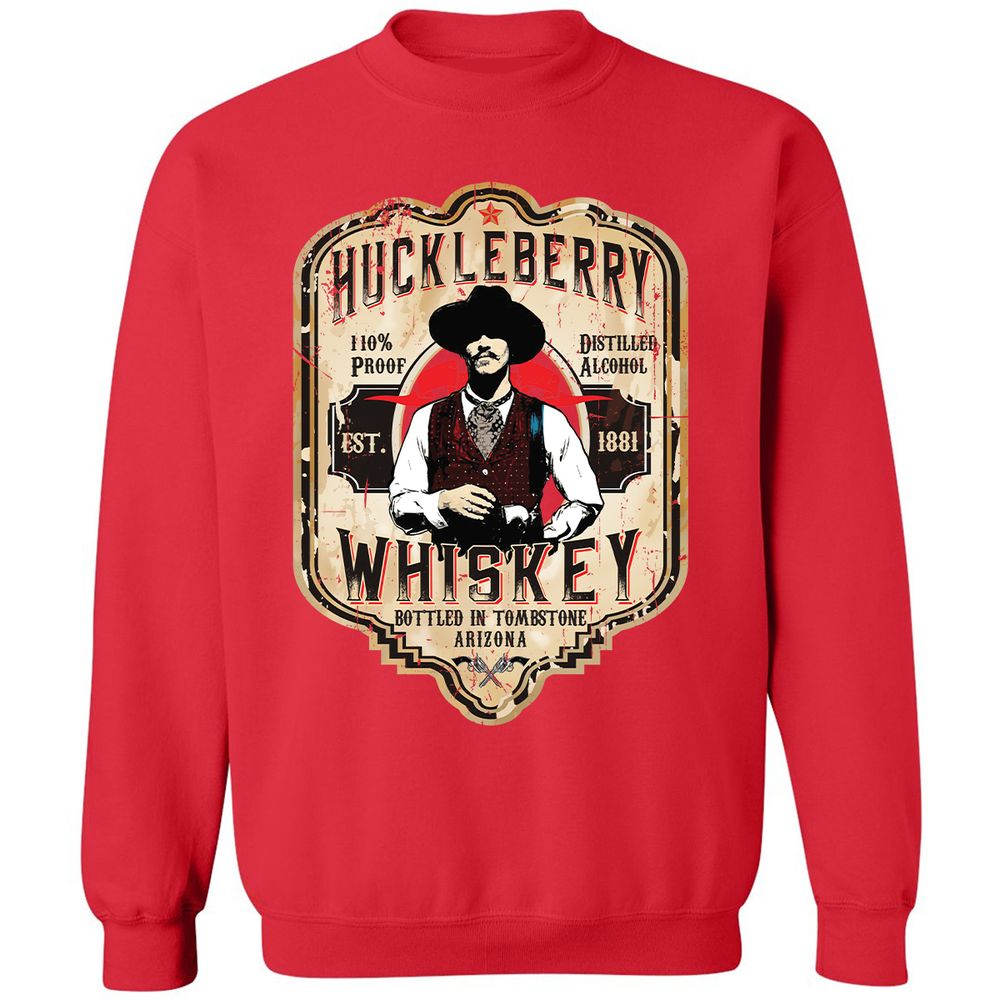 Classic Unisex Sweatshirt - 79DE7MU9 - Red - 5