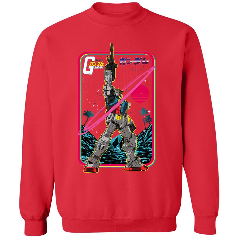 Classic Unisex Sweatshirt - 89VUG8Y1 - Red - 5