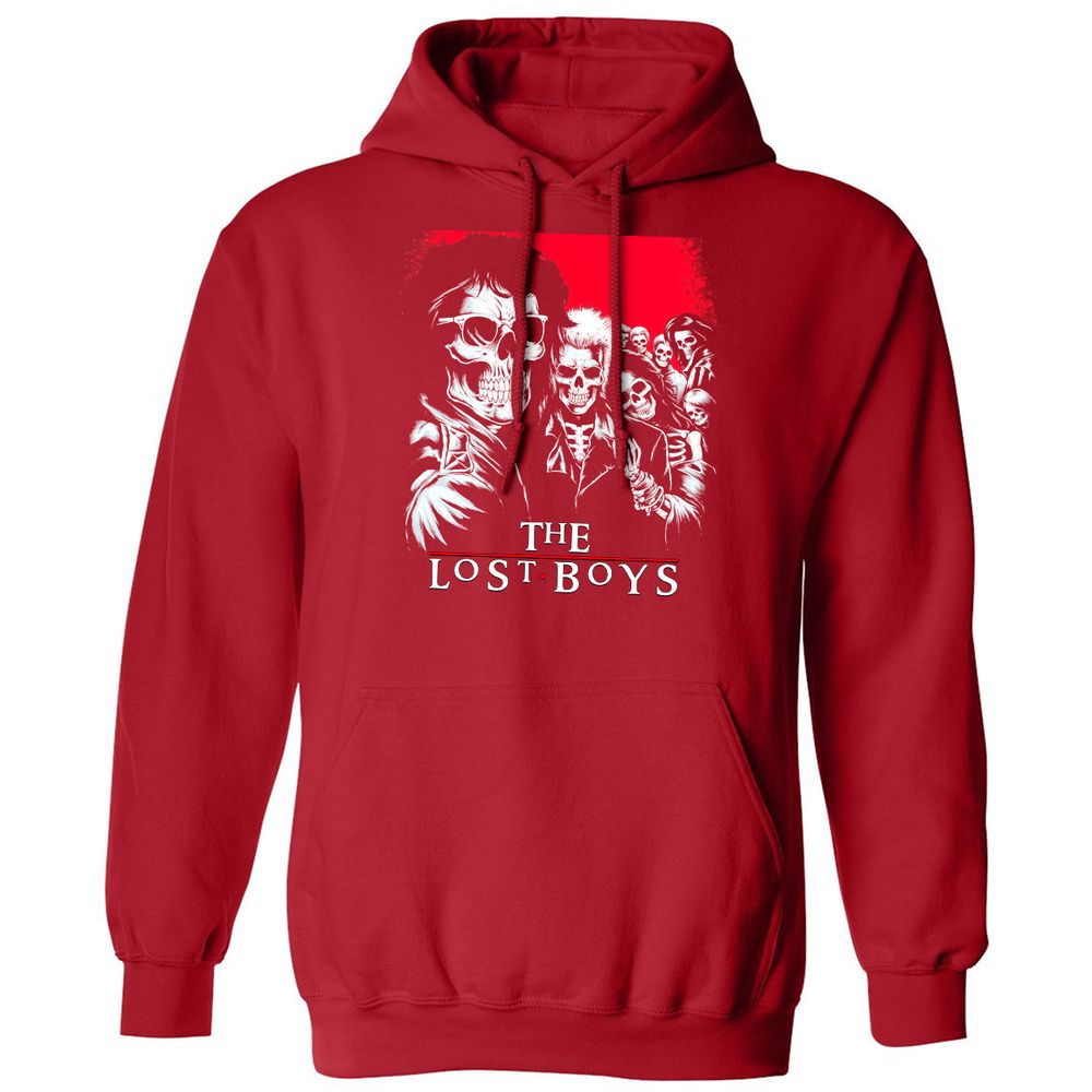 Classic Unisex Hoodie - 7X6ZXPDA - Red - 5