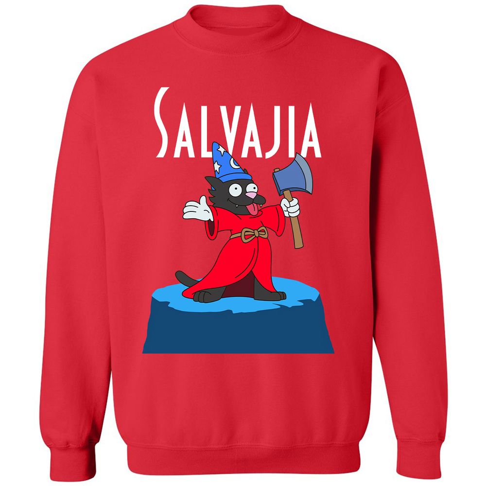 Classic Unisex Sweatshirt - MUX1WSEV - Red - 5