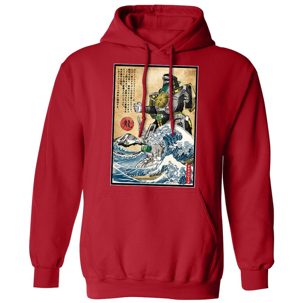 Classic Unisex Hoodie - DGB6P9L8 - Red - 5