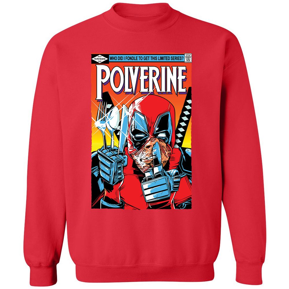 Classic Unisex Sweatshirt - 6DX2NMUX - Red - 5