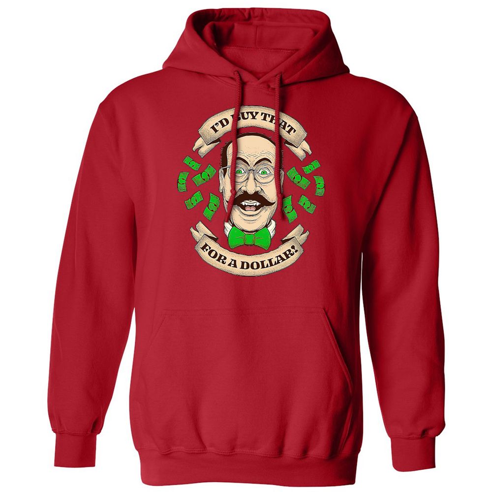 Classic Unisex Hoodie - DUDQSPL5 - Red - 5