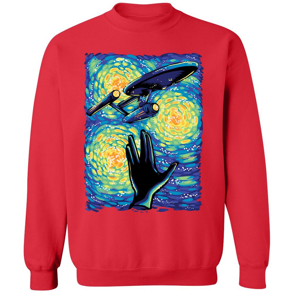 Classic Unisex Sweatshirt - CTHE73J7 - Red - 5