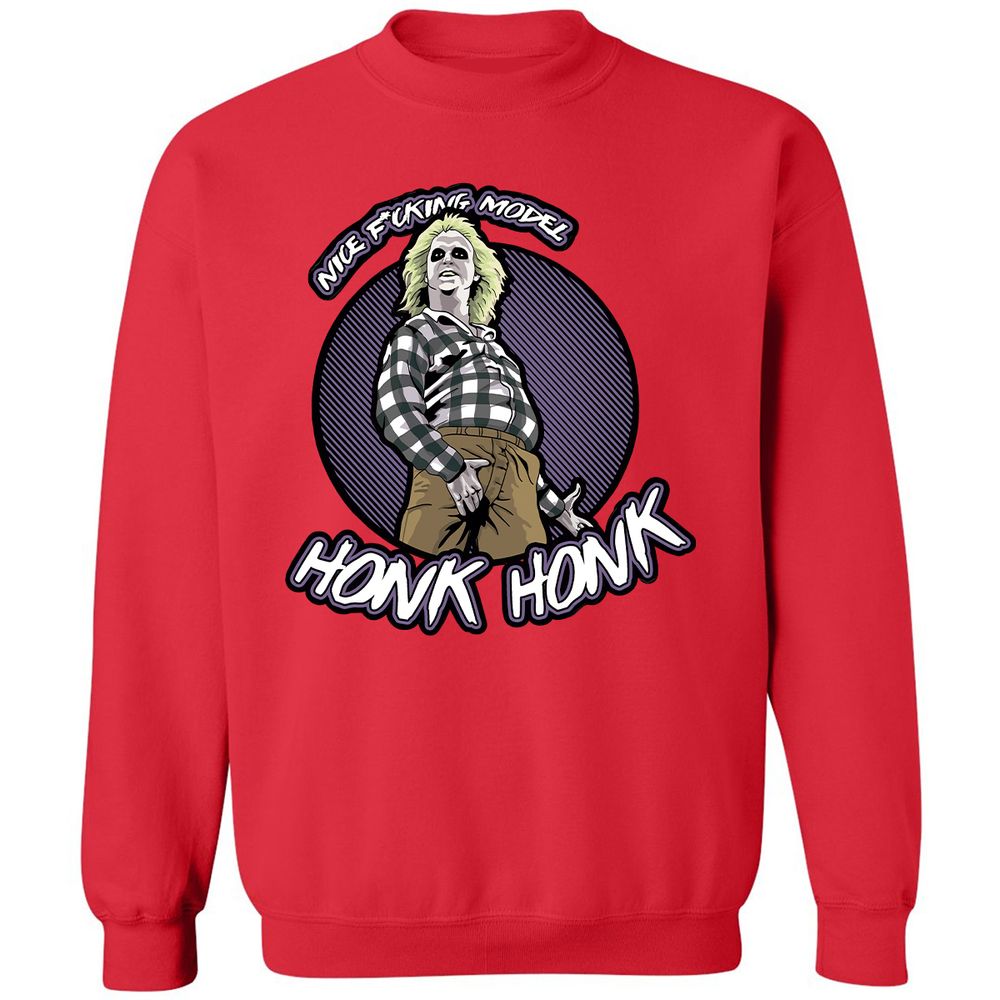 Classic Unisex Sweatshirt - 4GRQR43H - Red - 5