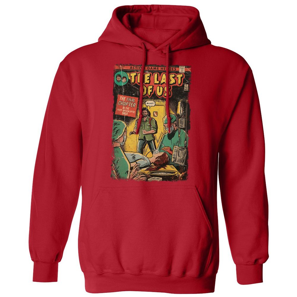 Classic Unisex Hoodie - 2DEAX1EF - Red - 5