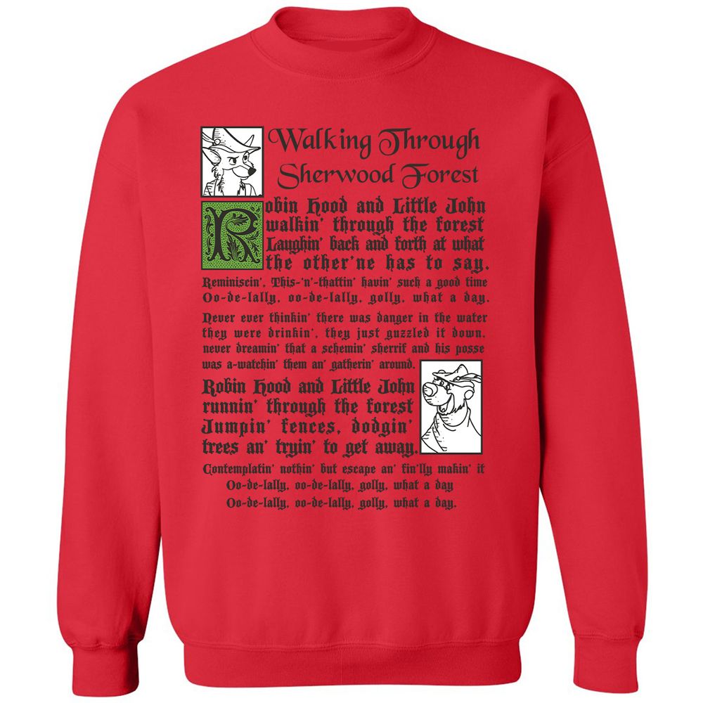 Classic Unisex Sweatshirt - DUTYZESK - Red - 5