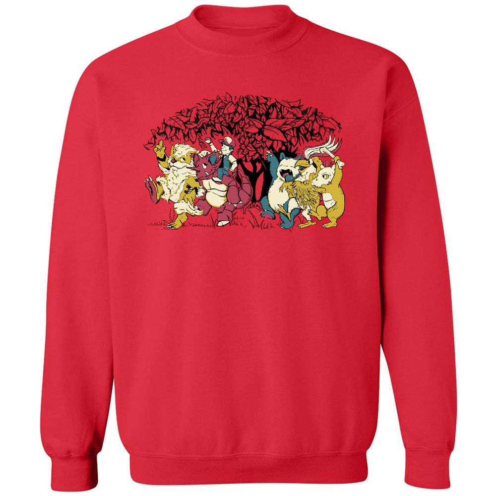 Classic Unisex Sweatshirt - RBM4SGRK - Red - 5