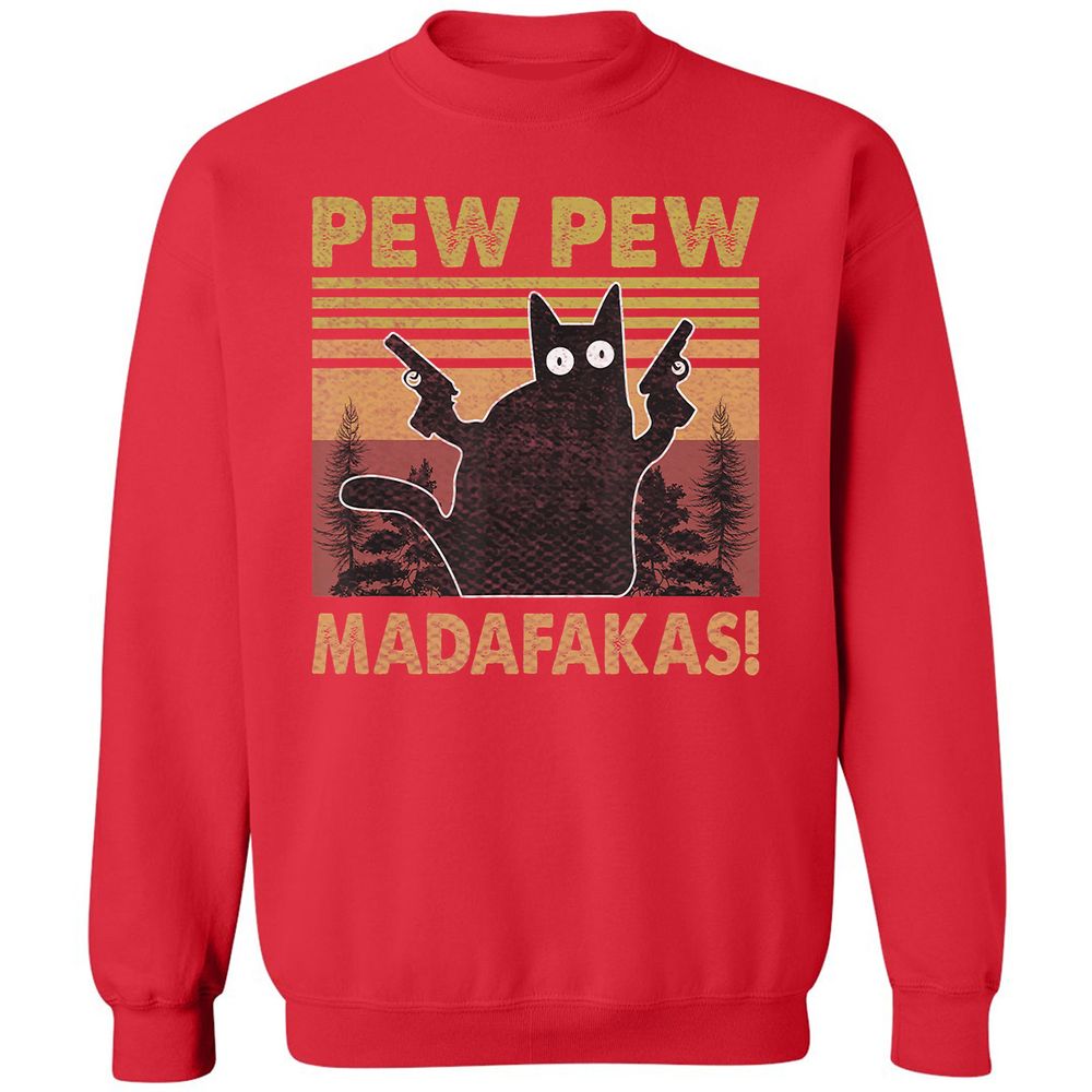 Classic Unisex Sweatshirt - QBCEWEPV - Red - 5