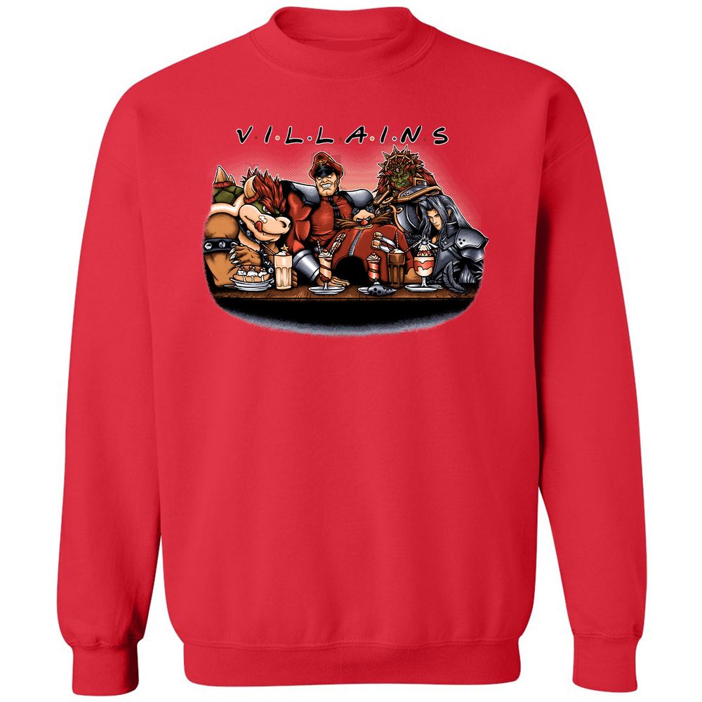 Classic Unisex Sweatshirt - 4E2TTSDQ - Red - 5